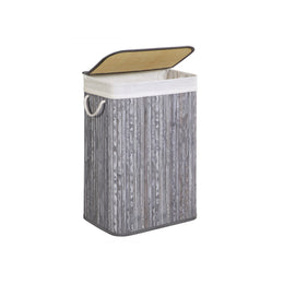 Wasmand 72 L vintage grijs | Kymiko