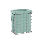 Wasmand met uitneembare waszak en metalen draadframe