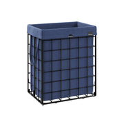 Wasmand met uitneembare waszak en metalen draadframe