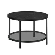 Salontafel met 2 planken voor in de woonkamer