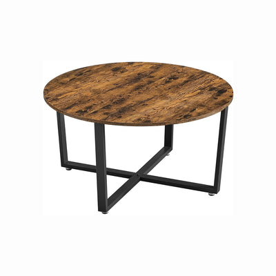 Ronde woonkamertafel in industrieel design