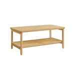 Salontafel 2 niveaus met opbergruimte boho-stijl
