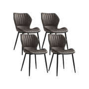 Eetkamerstoelen met kunstleren bekleding