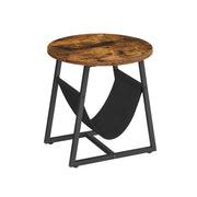 Bijzettafel met metalen frame