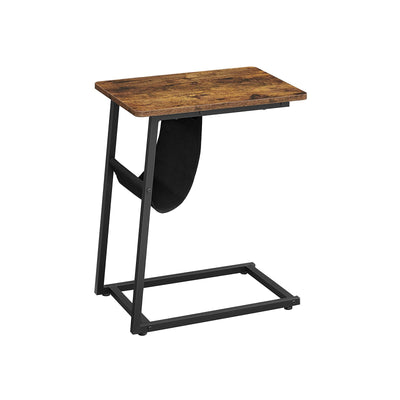 Industriële stijl C-vormige bijzettafel | Kymiko