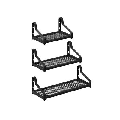 Set van 3 metalen wandplanken | Kymiko