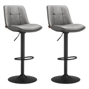 Barkruk set van 2 met rugleuning
