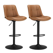 Barkruk set van 2 met rugleuning