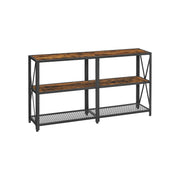 Industrieel design consoletafel met 3 niveaus | Kymiko