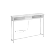 Consoletafel met stopcontacten bespaart ruimte | Kymiko