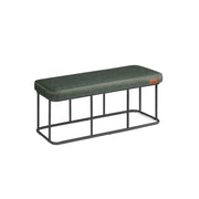 EKHO Collectie Slaapkamerbank met metalen frame – vooraanzicht – creme