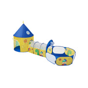 Speeltent voor kinderen geel-blauw | Kymiko
