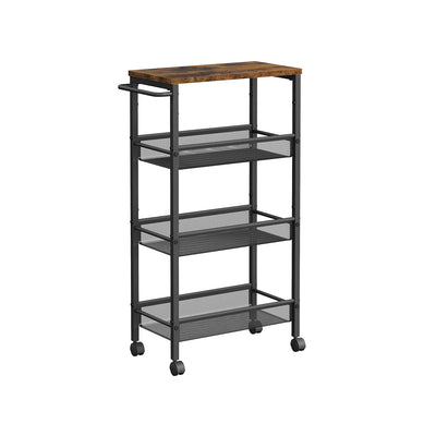 Trolley op wielen voor kleine ruimtes