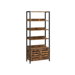 Vintage bruinzwarte boekenkast | Kymiko