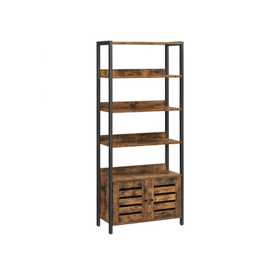Vintage bruinzwarte boekenkast | Kymiko