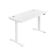 Elektrisch in hoogte verstelbaar bureau – detailfoto