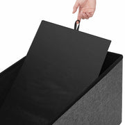Opvouwbare bank met een inhoud van 80 liter