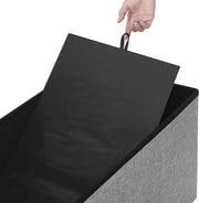 Opvouwbare bank met een inhoud van 80 liter
