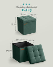 Opvouwbare bank vintagegroen 3
