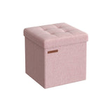 Opvouwbare bank pastelroze 1