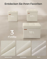 Opvouwbare bank crèmewit 6