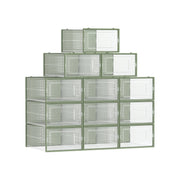 Set van 12 schoenendozen met deksels