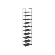 Schoenenrek met 10 niveaus 33 x 33 x 173 cm