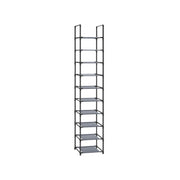 Schoenenrek met 10 niveaus 33 x 33 x 173 cm