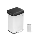 Keukenafvalbak van 50 liter met deksel | Kymiko
