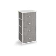 Hoge ladekast met metalen frame | Kymiko