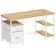 Bureau met planken en lades