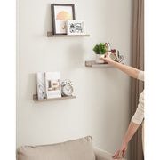 SONGMCIS Set van 3 wandplanken voor fotolijsten en decoraties