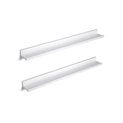 Wandplanken set van 2 wit | Kymiko