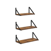 Wandplank set van 3 | Kymiko
