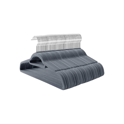 Fluwelen hanger met antislipoppervlak