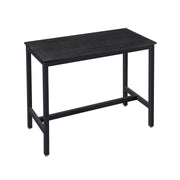 Eettafel met robuust metalen frame