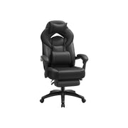 Ergonomische bureaustoel met voetsteun