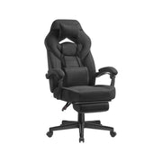Ergonomische bureaustoel met voetsteun