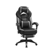 Ergonomische bureaustoel met voetsteun
