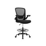 Ergonomische werkkruk zwart | Kymiko