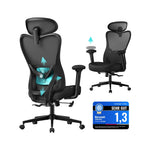 Gamestoel met verstelbare hoofdsteun