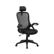 Ergonomische bureaustoel zwart | Kymiko