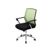 Bureaustoel met mesh rugleuning en wipfunctie