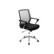 Bureaustoel met mesh rugleuning en wipfunctie