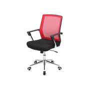 Bureaustoel met mesh rugleuning en wipfunctie