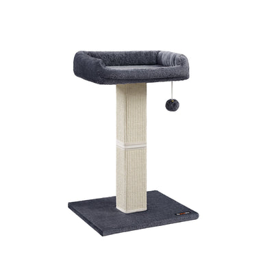 28" kattenboom met pluchen platform