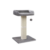 28" kattenboom met pluchen platform | Kymiko