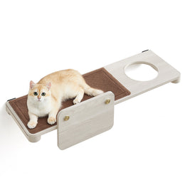 Collectie - Nr. 008 Groot kattenplankje voor aan de muur | Kymiko