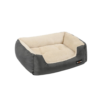 Hondenmand 80 x 65 x 20 cm met omkeerbaar kussen | Kymiko