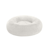 Wasbaar donutvormig hondenbed met zacht pluche | Kymiko